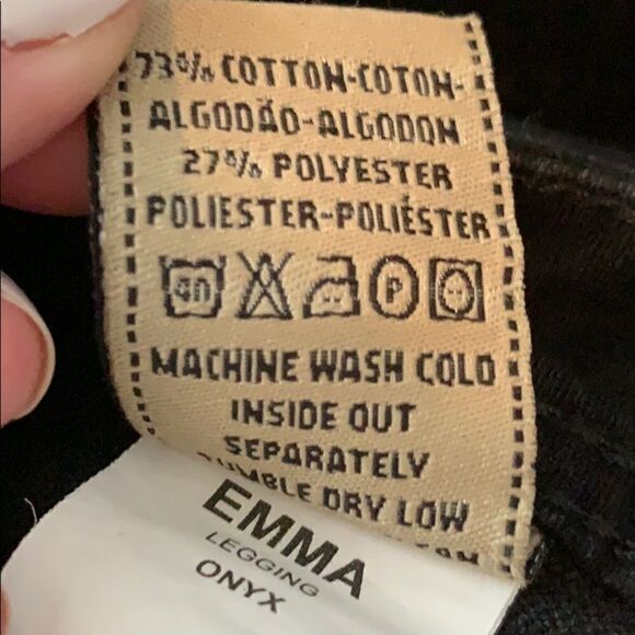 DL1961 Emma Legging in Onyx Size 29. Gently Worn. - Picture 7 of 7